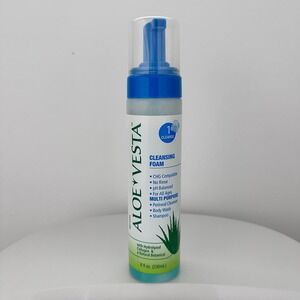 Aloe Vesta Cleansing Foam Perineal Cleanser No Rinse 8oz Multi Use Cleanse